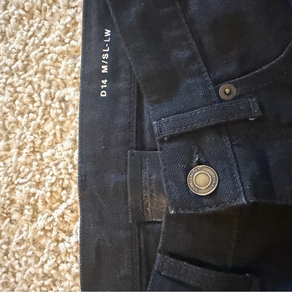Authentic Saint Lauren black jeans - Picture 4 of 7